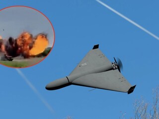 Video z Ukrajiny obletelo internet. Dron dopadol len pár metrov od farmára