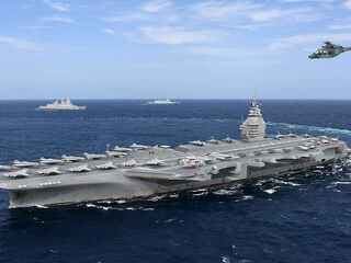 Francúzsko predstavilo jadrovú lietadlovú loď France Libre. 78 000 ton a viac ako 40 lietadiel