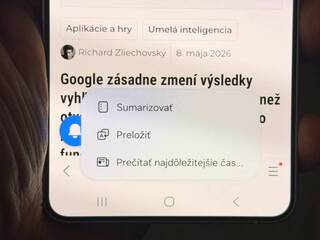 Samsung má v telefónoch šikovnú AI funkciu, ktorú v Chrome nenájdeš. Dlhé články ti zhrnie za pár sekúnd