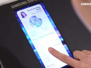 Samsung ukázal displej ako z iného sveta. Telefón ti raz bude môcť merať tlak aj tep priamo cez obrazovku. Dokáže toho však oveľa viac