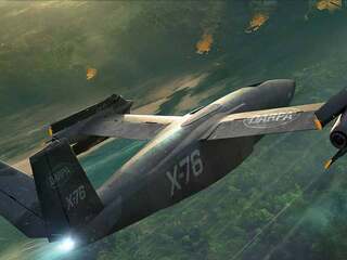 DARPA predstavila lietadlo, ktoré vzlietne ako vrtuľník a potom letí rýchlosťou lietadla. Bez letiska dokáže dosiahnuť rýchlosť až 740 km/h