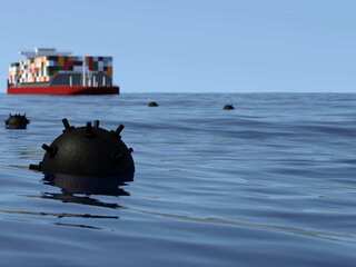 Námorné míny roky strašili flotily. Thales teraz ukázal systém, ktorý ich môže loviť aj z obyčajnej lode