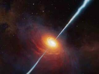 Vedci zaznamenali mimoriadne silný „kozmický laser“, ktorý ku nám prišiel z druhej polovice vesmíru