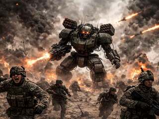 Budúcnosť ako z Terminátora je bližšie, než si myslíš. Do roku 2027 chce táto firma poslať na bojiská 50-tisíc humanoidných robotov