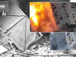 VIDEO: Rusi sa ukryli v zničenej budove. Ukrajinci tam namiesto vojakov poslali robota s 300 kg výbušnín, nemali šancu