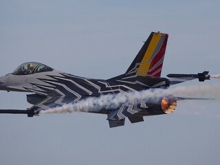 F-16 ako na Slovensku testujú novú zbraň: lacné riešenie proti dronom