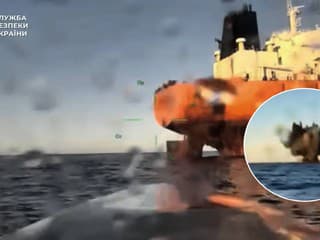 VIDEO: Ukrajinské morské drony prenikli cez ruskú obranu. V Čiernom mori zasiahli dva tankery tieňovej flotily