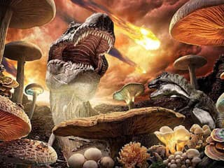 Čo znamenalo katastrofu pre dinosaurov, bola príležitosť pre obrie huby: Vedci objavili „D-rexa“, hubu, ktorej sa v tom období mimoriadne darilo