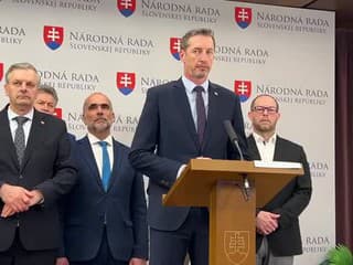 Tlačová konferencia strany KDH na tému hazard je zlo