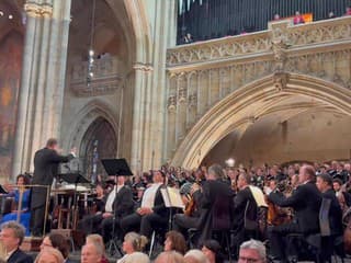 Svätovítskou katedrálou sa rozoznel nový organ, na slávnosti boli tisícky hostí