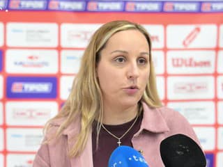 Trénerka Šamorína Timea Sujová po zápase s Piešťanskými Čajkami