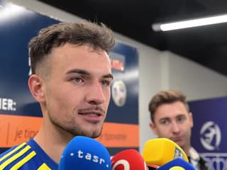 Futbalista Košíc Roman Čerepkai po víťaznej pohárovej odvete s Prešovom