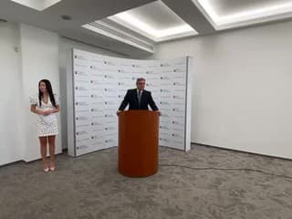 Tlačová konferencia ministra spravodlivosti SR Borisa Suska k trestnému oznámeniu kvôli vražde v Gelnici