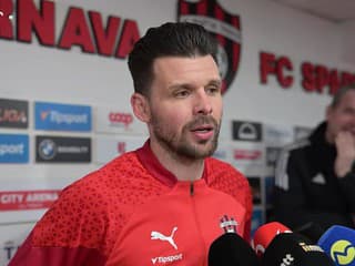 Hráč Spartaka Trnava Michal Ďuriš hodnotí zápas so Slovanom Bratislava