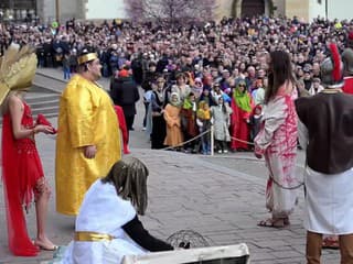 Živá krížová cesta v Prešove