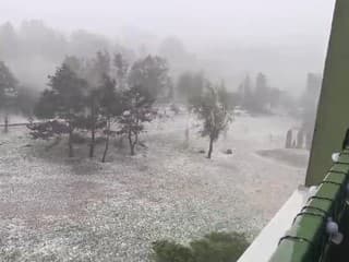 Krupobitie zasiahlo aj Prešov