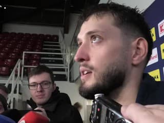 Útočník Filip Krivošík po úvodnej výhre s Nórskom na Vianočnom Kaufland Cupe