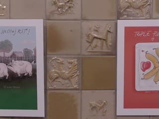 Vernisáž kresieb Farkaša - Slovenská duša