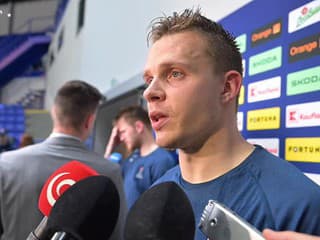 Adam Liška po zápase s Dánskom