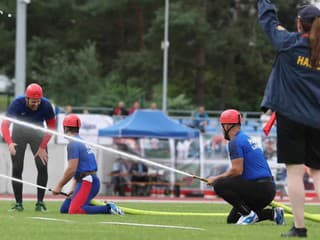 Požiarnym útokom vyvrcholil 52. ročník Majstrovstiev Slovenska v hasičskom športe profesionálnych hasičov