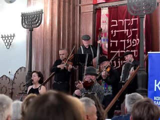 KOŠICE: Koncert kapely Kaschauer Klezmer Band v synagóge