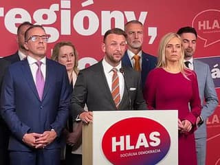 Tlačová konferencia strany Hlas-SD na tému: Totalitná cenzúra v rokoch 2020-2023