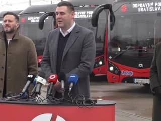 Predstavenie nových autobusov pre bratislavskú MHD