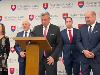 Tlačová konferencia Andreja Danka: Vyjadrenie poslaneckého klubu SNS