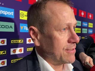 Asistent trénera HK Nitra Dušan Milo po výhre 5:1 nad Rögle BK