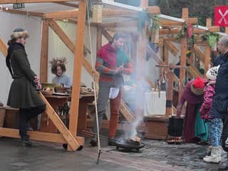 Stredoveké trhy na Námestí sv. Mikuláša v Trnave