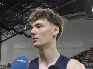 Martin Chlupis a Thomas Stanko, slovenskí basketbaloví reprezentanti do 20 rokov