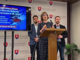 Spoločný tlačový brífing strany Za ľudí, hnutia Slovensko: Megaškandál u Druckera, podávame podnet