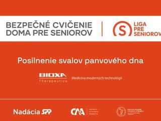 Posilnenie svalov panvového dna