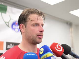 Kapitán Liptovského Mikuláša Richard Bartoš po prehre s Prešovom v štvrťfinále Slovnaft Cupu