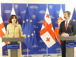 Gruzínsko veľmi dobre pozná cenu mieru, uviedla ministerka zahraničných vecí Gruzínska Maka Bočorišviliová