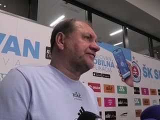 Tréner Slovana Bratislava Vladimír Weiss st. po víťazstve nad Košicami