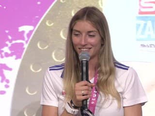 Emma Zapletalová po návrate z ME v atletike