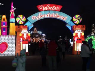 Svetelný zábavný park Wonderland v Bratislave