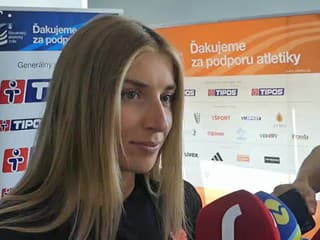 Emma Zapletalová pred štartom ME v atletike