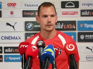 Futbalista Spartaka Martin Mikovič pred začiatkom letnej prípravy