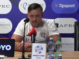 Tréner KFC Komárno Norbert Czibor po remíze v Michalovciach