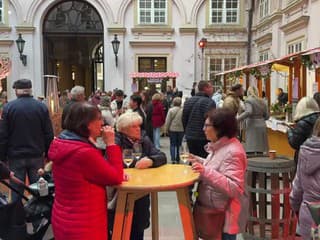 Otvorenie mestského Festivalu mladého vína