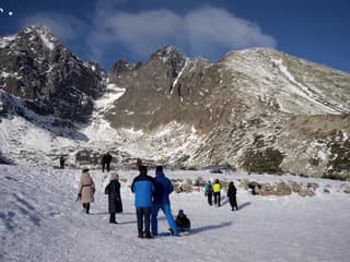 Zima vo Vysokých Tatrách je nádherná