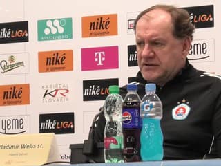 ŠK Slovan podľahol AS Trenčín 0:2, tréner Weiss: Prepadli sme v defenzíve, sklamanie je veľké