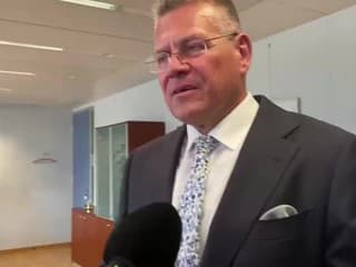 Maroš Šefčovič o nových opatreniach EÚ na ochranu oceliarskeho priemyslu