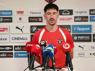 Hráč Spartaka Trnava Roman Begala pred začiatkom letnej prípravy