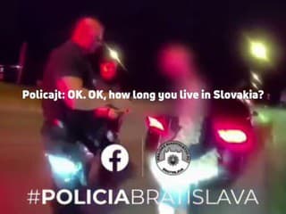 Vodič pod vplyvom drog sa vydával za cudzinca.