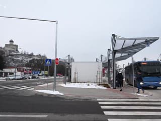 Zrekonštruovaná autobusová stanica v Trenčíne