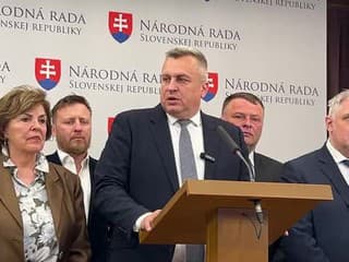 Tlačová konferencia strany SNS