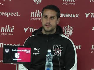 Tréner Trnavy Antonio Muñoz hodnotí zápas s DAC